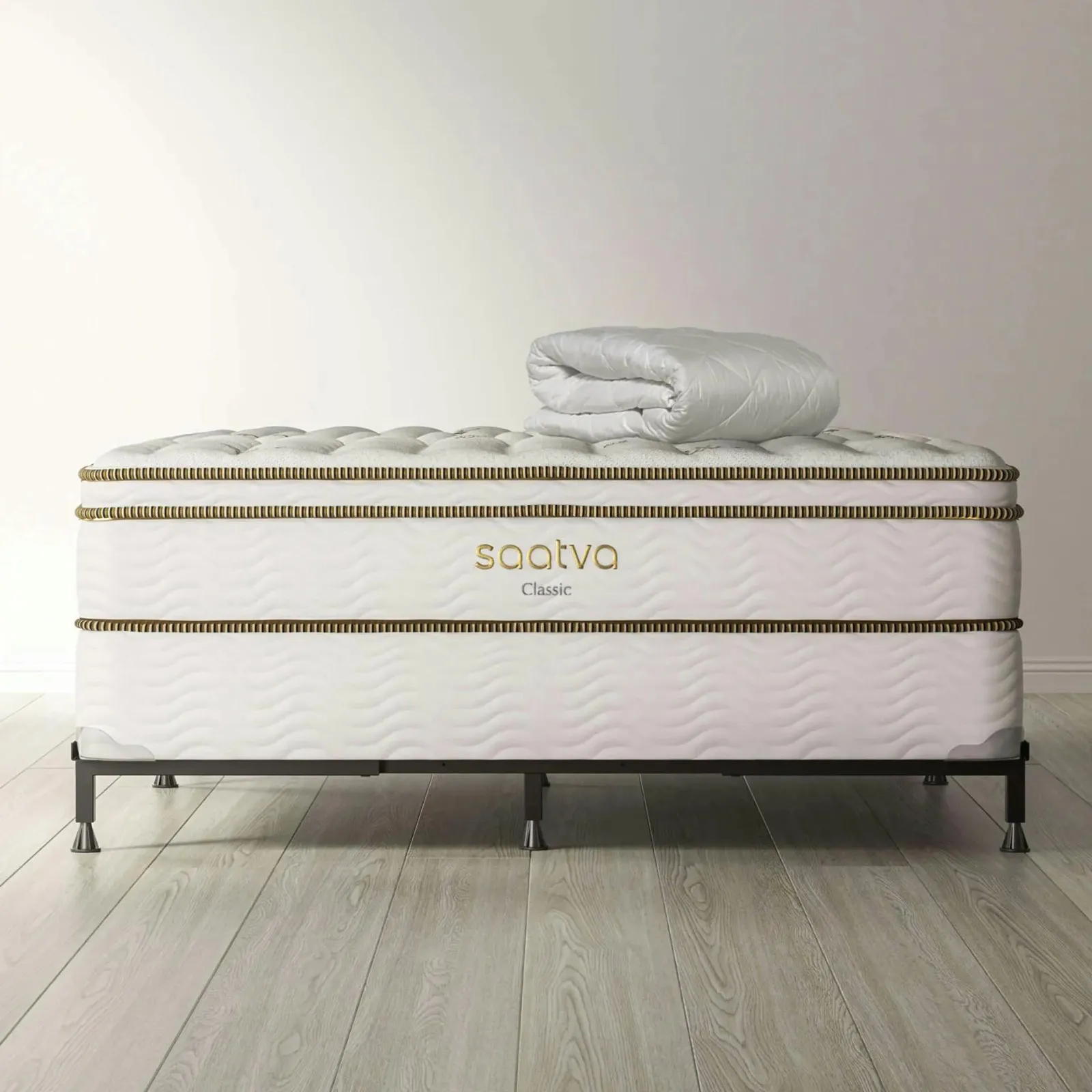 Gentle Firm comfort side of Zenhaven natural latex mattress